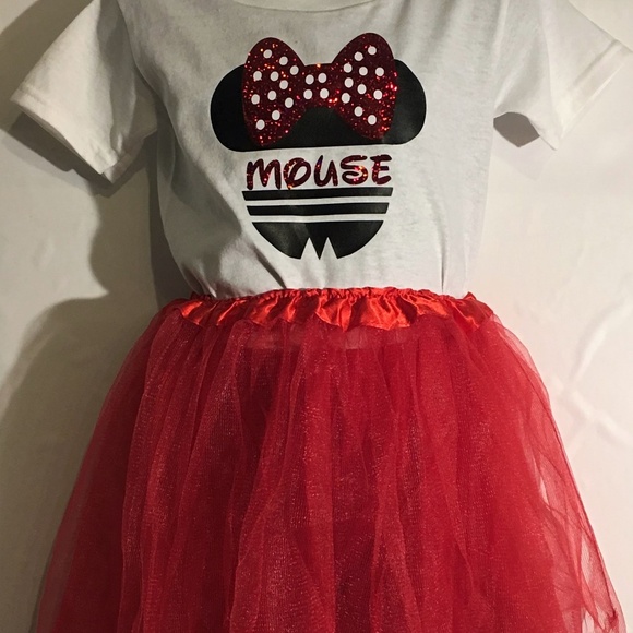 Infant bodysuit and Minnie Mouse TUTU Set - Picture 3 of 4